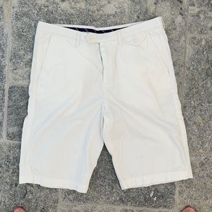 New w/o Tags Ben Sherman White Chino Shorts